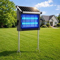Thumbnail for Solar - Powered Outdoor Bug Zapper with 4500V Mosquito Control & Motion Sensor - InspiredGrabs.com