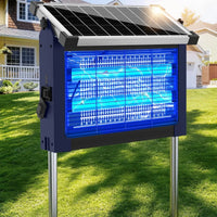 Thumbnail for Solar - Powered Outdoor Bug Zapper with 4500V Mosquito Control & Motion Sensor - InspiredGrabs.com