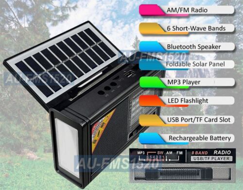 Solar - Powered Radio & Bluetooth Speaker - InspiredGrabs.com