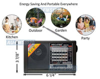 Thumbnail for Solar - Powered Radio & Bluetooth Speaker - InspiredGrabs.com