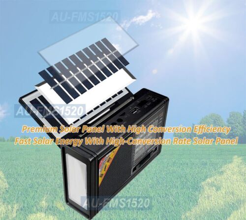 Solar - Powered Radio & Bluetooth Speaker - InspiredGrabs.com