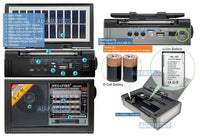Thumbnail for Solar - Powered Radio & Bluetooth Speaker - InspiredGrabs.com