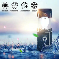 Thumbnail for Solar Rechargeable Telescopic LED Lantern for Camping and Hiking - InspiredGrabs.com