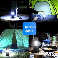 Thumbnail for Solar Rechargeable Telescopic LED Lantern for Camping and Hiking - InspiredGrabs.com