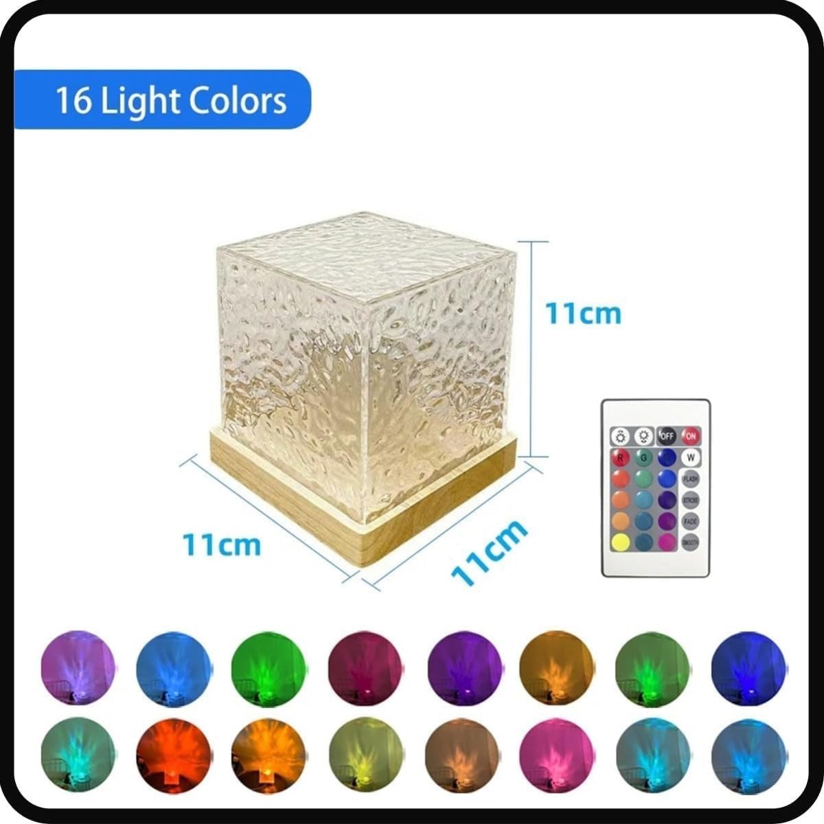 Soothing Water Ripple Night Light - InspiredGrabs.com