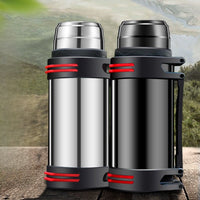 Thumbnail for Stainless Steel Drop - Resistant Thermos Bottle - InspiredGrabs.com