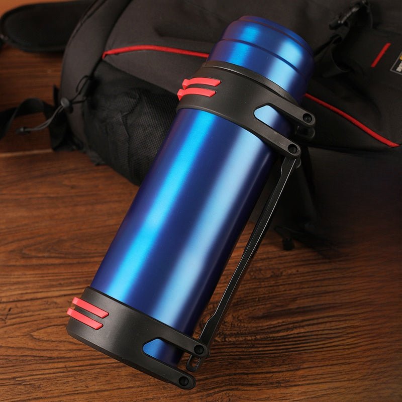 Stainless Steel Drop - Resistant Thermos Bottle - InspiredGrabs.com