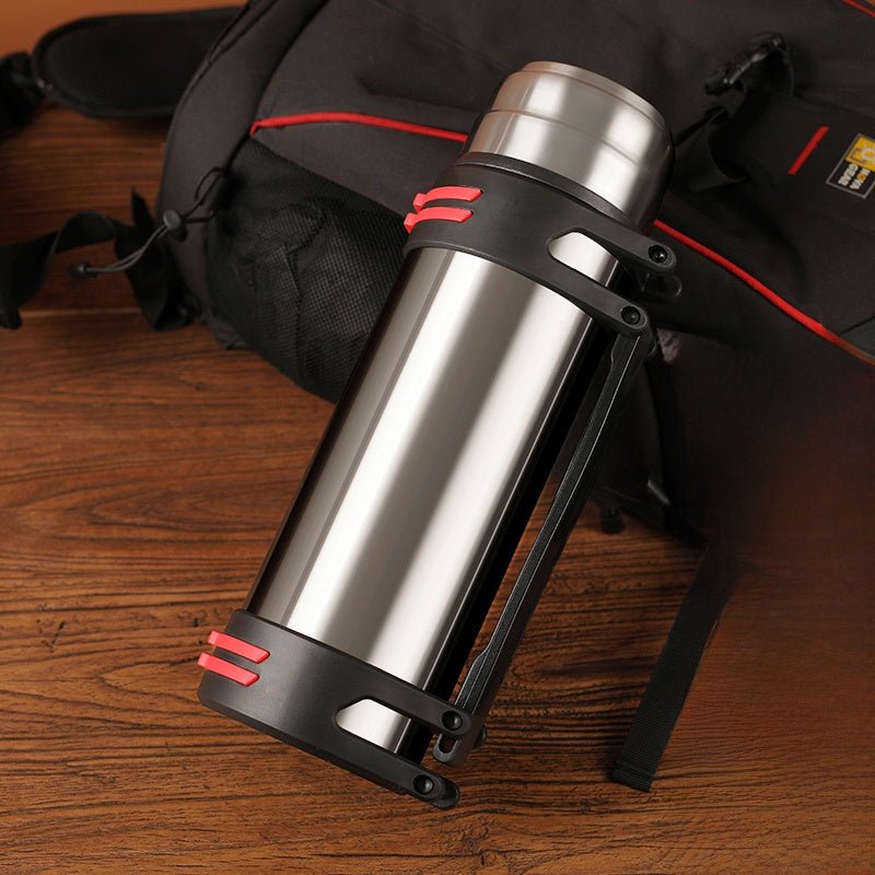 Stainless Steel Drop - Resistant Thermos Bottle - InspiredGrabs.com