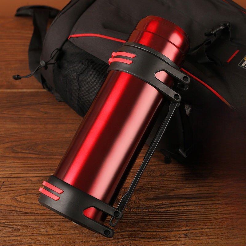 Stainless Steel Drop - Resistant Thermos Bottle - InspiredGrabs.com