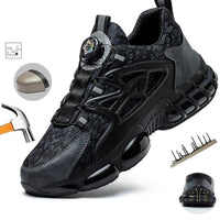 Thumbnail for Steel Toe Industrial Work Sneakers Slip - Resistant Safety Shoes - InspiredGrabs.com