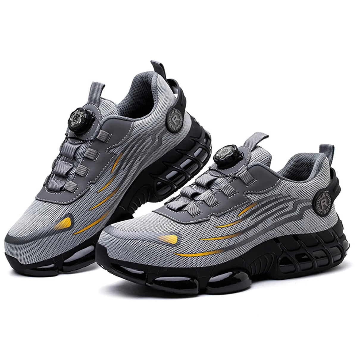 Steel Toe Industrial Work Sneakers Slip - Resistant Safety Shoes - InspiredGrabs.com