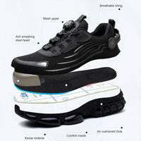 Thumbnail for Steel Toe Industrial Work Sneakers Slip - Resistant Safety Shoes - InspiredGrabs.com