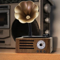 Thumbnail for T13 Retro Gramophone Bluetooth Speaker - InspiredGrabs.com