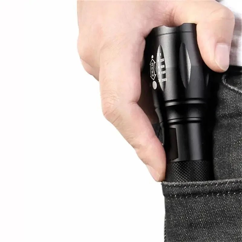 T6 Strong Light LED Flashlight - Battery Operated - InspiredGrabs.com