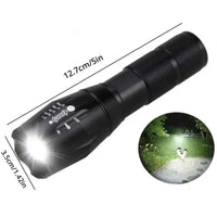 Thumbnail for T6 Strong Light LED Flashlight - Battery Operated - InspiredGrabs.com