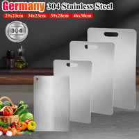 Thumbnail for Titanium Cutting Boards for Kitchen | 304 Stainless Steel Double - Sided Food - Grade Cutting Board | Durable Stainless Steel Cutting Board - InspiredGrabs.com