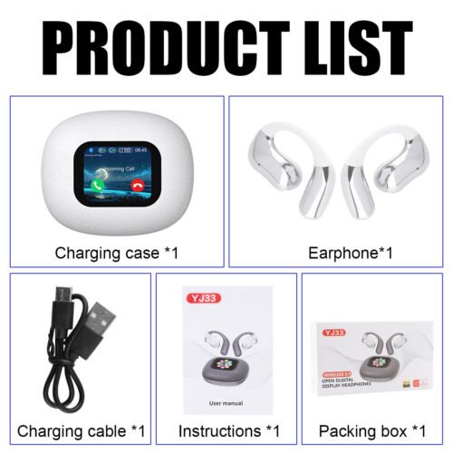 Touchscreen Translator Earbuds - 144 Languages - InspiredGrabs.com