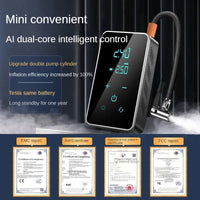 Thumbnail for Touchscreen Wireless Air Pump - 150 PSI Portable Inflator - InspiredGrabs.com