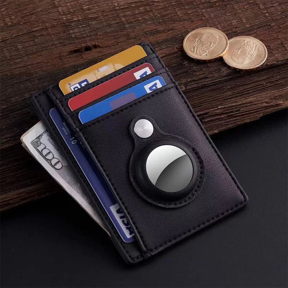 Tracker RFID Multi - Function Wallet with AirTag - InspiredGrabs.com