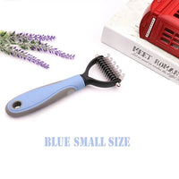 Thumbnail for Two-Sided Pet Dematting Comb – Large, Pink - InspiredGrabs.com
