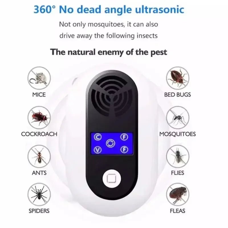 Ultrasonic Rat Repellent Pest Reject Device - InspiredGrabs.com