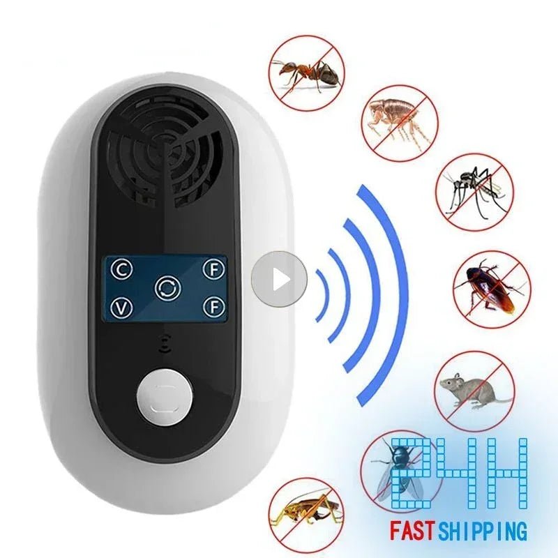 Ultrasonic Rat Repellent Pest Reject Device - InspiredGrabs.com