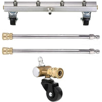 Thumbnail for Undercarriage Pressure Washer Cleaner with Wheels - InspiredGrabs.com