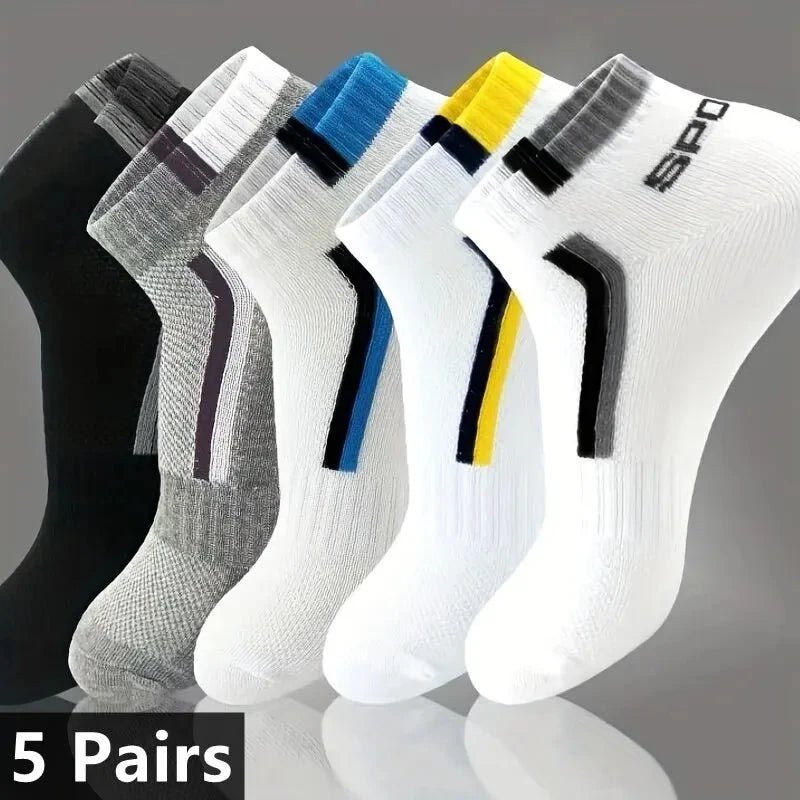 Unisex Graphic Socks - 4 Pairs of Comfort - InspiredGrabs.com