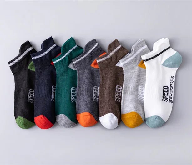 Unisex Graphic Socks - 4 Pairs of Comfort - InspiredGrabs.com