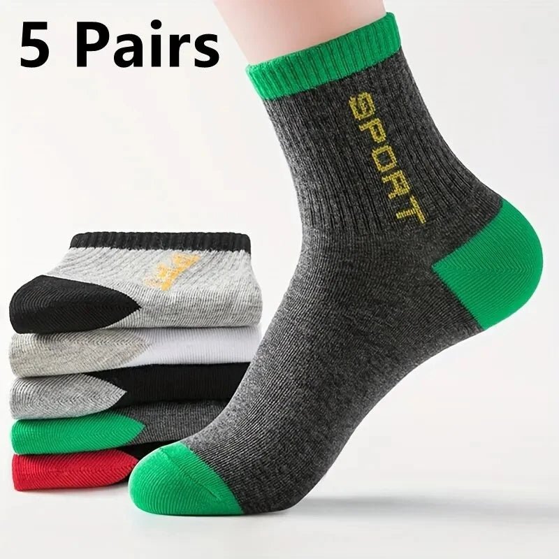Unisex Graphic Socks - 4 Pairs of Comfort - InspiredGrabs.com