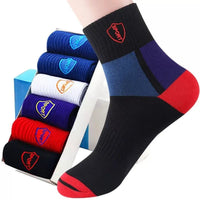 Thumbnail for Unisex Graphic Socks - 4 Pairs of Comfort - InspiredGrabs.com