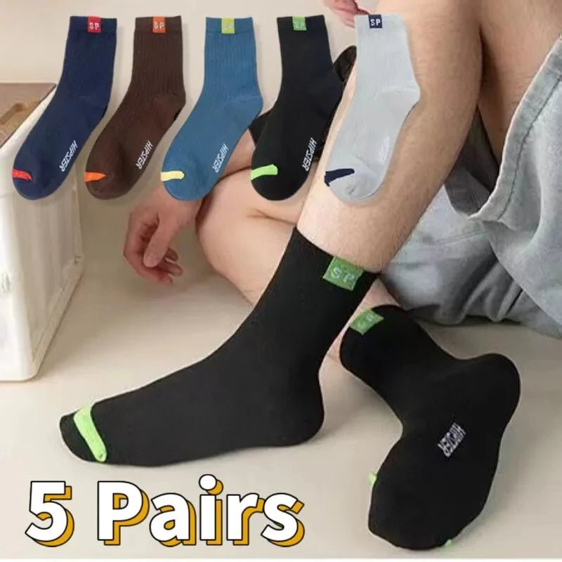 Unisex Graphic Socks - 4 Pairs of Comfort - InspiredGrabs.com