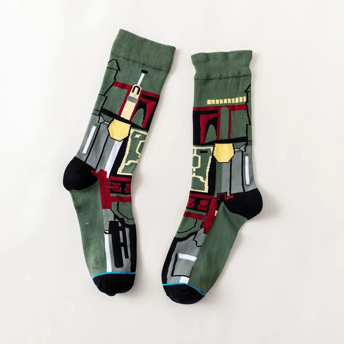 Unisex Graphic Socks - 4 Pairs of Comfort - InspiredGrabs.com