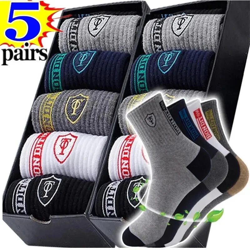 Unisex Graphic Socks - 4 Pairs of Comfort - InspiredGrabs.com