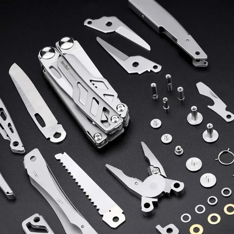 Universal 16-in-1 Folding Multi-Tool Pliers with Safety Lock - InspiredGrabs.com