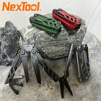 Thumbnail for Universal 16-in-1 Folding Multi-Tool Pliers with Safety Lock - InspiredGrabs.com