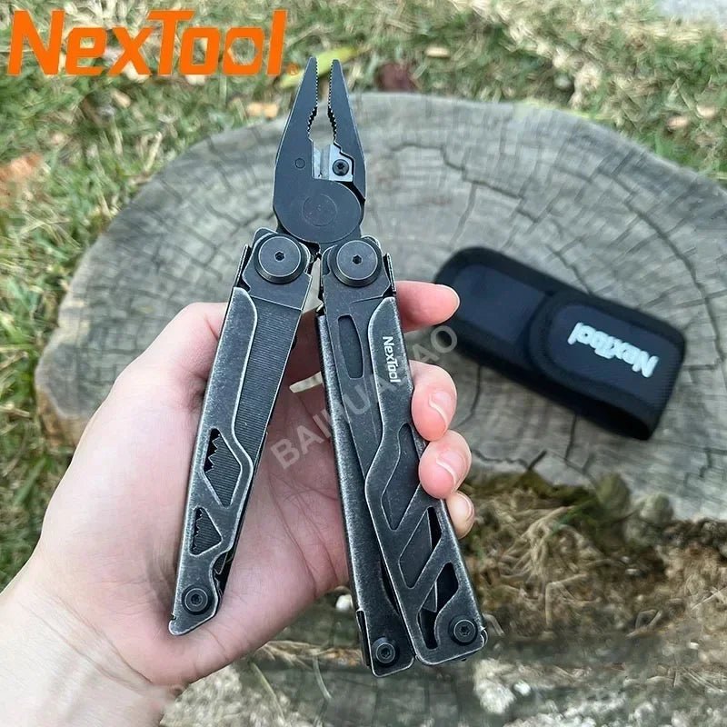 Universal 16-in-1 Folding Multi-Tool Pliers with Safety Lock - InspiredGrabs.com