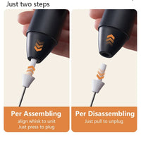 Thumbnail for USB-C Rechargeable Handheld Milk Frother – Black - InspiredGrabs.com