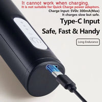 Thumbnail for USB-C Rechargeable Handheld Milk Frother – Black - InspiredGrabs.com