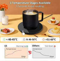 Thumbnail for USB Electric Mug Warmer for Coffee, Tea, and Milk - InspiredGrabs.com