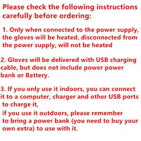 Thumbnail for USB Heated Touchscreen Gloves - Ultimate Winter Warmth - InspiredGrabs.com