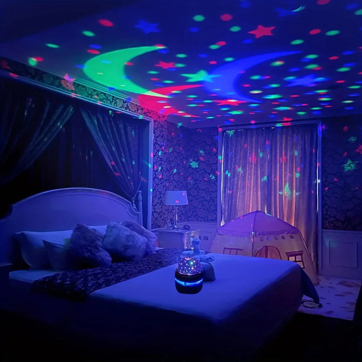 USB RGB Starry-Sky Magic Ball Projector - InspiredGrabs.com