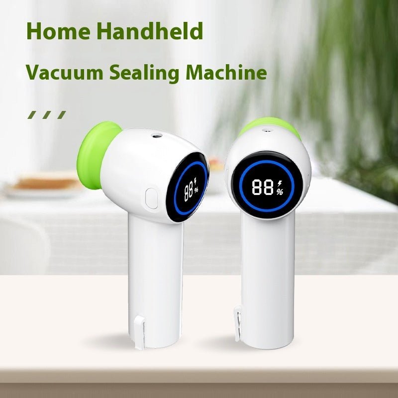 Versatile Handheld Vacuum Sealer for Freshness Preservation Package - InspiredGrabs.com