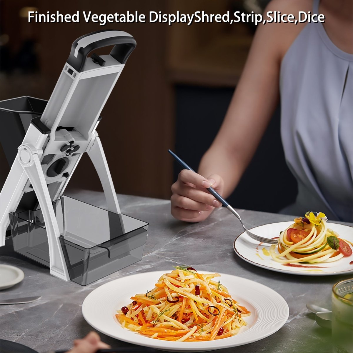 Versatile Mandoline Slicer for Effortless Cooking - InspiredGrabs.com
