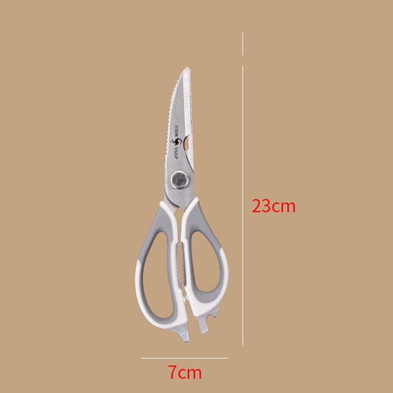 Versatile Stainless Steel Seafood and Poultry Scissors for Household Use - InspiredGrabs.com