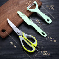 Thumbnail for Versatile Stainless Steel Seafood and Poultry Scissors for Household Use - InspiredGrabs.com