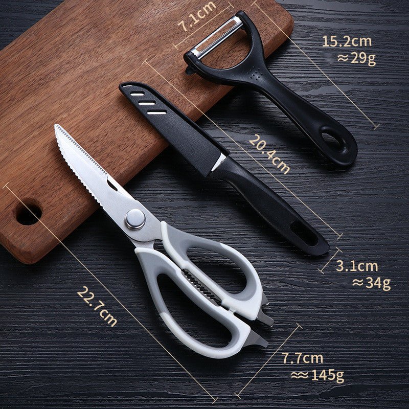 Versatile Stainless Steel Seafood and Poultry Scissors for Household Use - InspiredGrabs.com