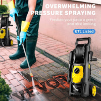 Thumbnail for VEVOR 2000 PSI Electric Pressure Washer – High - Power Cleaner - InspiredGrabs.com
