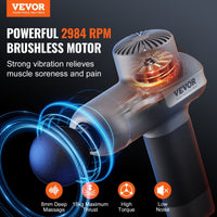 Thumbnail for VEVOR Deep Tissue Massage Gun with 6 Heads - InspiredGrabs.com