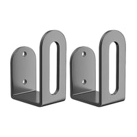 Thumbnail for Wall-Mount Router Support Brackets – Gray, 2 Pieces - InspiredGrabs.com